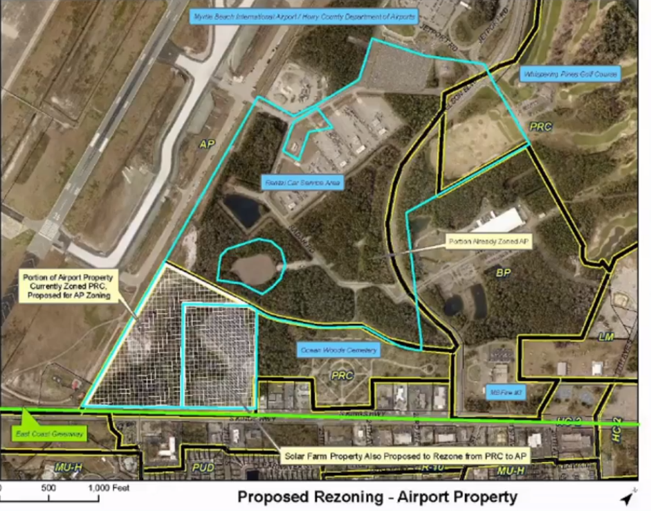MYR rezoning request